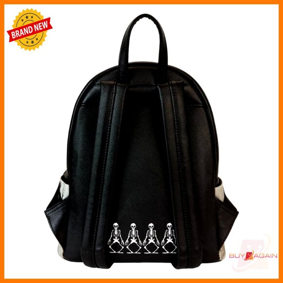 Faux Leather Shoulder Bag with Adjustable Straps and Zipper Pocket - Picture 5 of 6